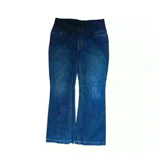 Gap Maternity Dark Wash “long and lean” Jeans 14 Regular